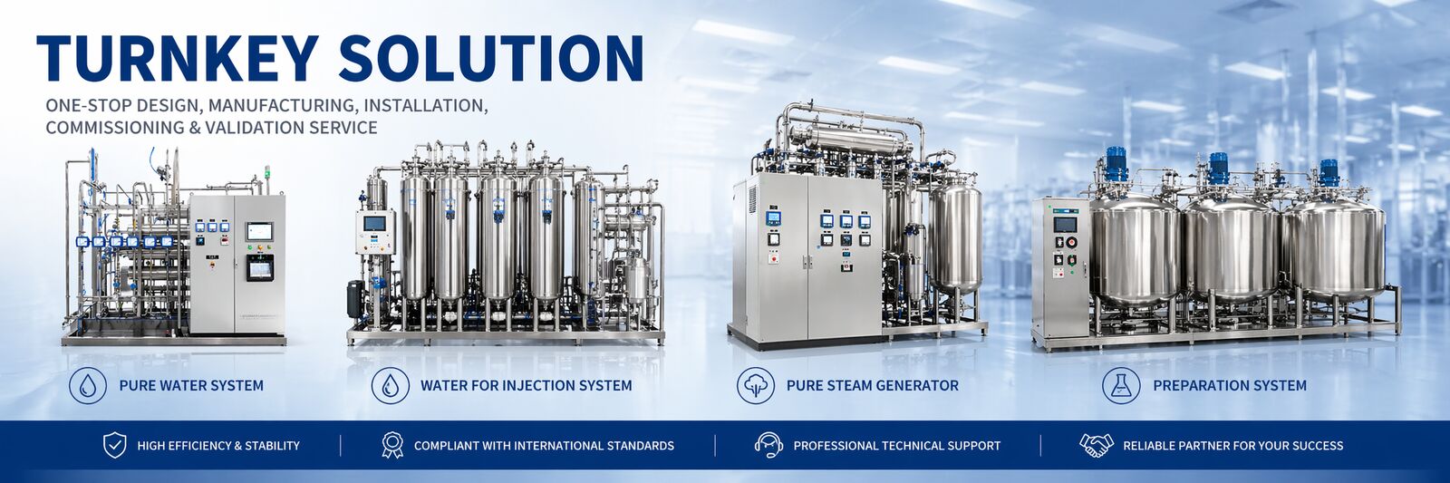 Sistemas farmacéuticos de agua