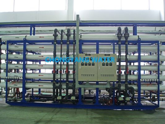 Instalación de filtro de agua comercial de RO única Máquina de agua ultrapura desmineralizada