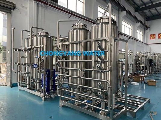 Sistema de agua farmacéutica de acero inoxidable Sistemas de agua purificada farmacéutica