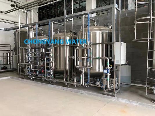 Sistema de agua completo de acero inoxidable Pharma 500LPH Sistema de agua Pharma