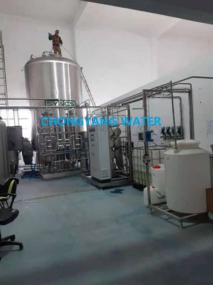 Edi Modulo de tratamiento de agua Ro Sistema de agua purificada para el sistema de pasteurización farmacéutica