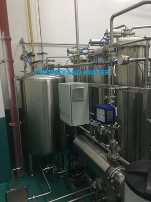 Sistema de agua purificada con pruebas de materiales y registro de soldadura para la industria farmacéutica