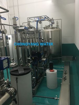 Sistema de agua purificada con pruebas de materiales y registro de soldadura para la industria farmacéutica