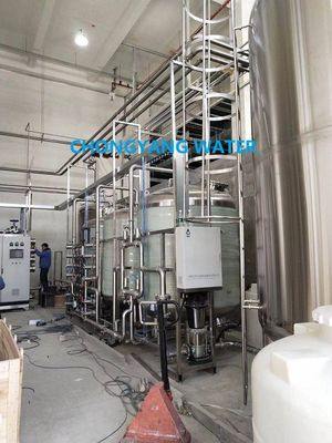 Máquina de fabricación de agua destilada para hospitales de sistemas de purificación de agua médica GMP CGMP