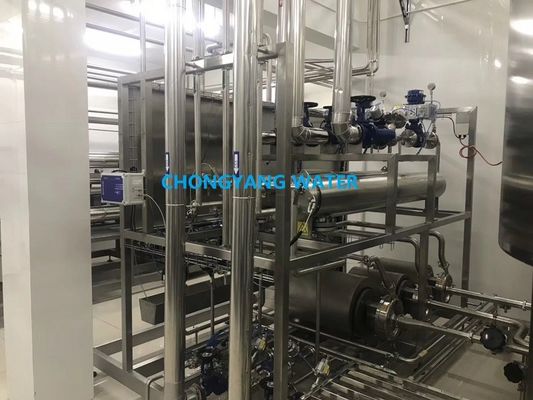 SS304 316L Sistemas farmacéuticos de purificación de agua Planta de tratamiento de 100 CFU/Ml