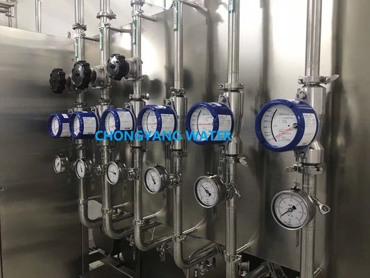 SS304 316L Sistemas farmacéuticos de purificación de agua Planta de tratamiento de 100 CFU/Ml