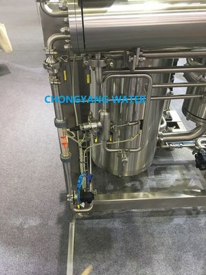 Intercambiador de Calor Planta de Tratamiento de Efluentes Farmacéuticos Ultrapuros Lámpara UV EDI RO