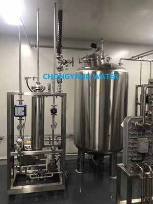 Intercambiador de Calor Planta de Tratamiento de Efluentes Farmacéuticos Ultrapuros Lámpara UV EDI RO
