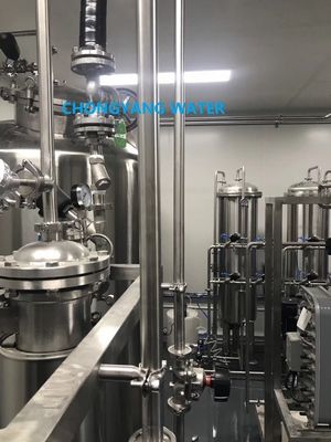 Ósmosis inversa doble del sistema de agua de Pharma de las etapas en industria farmacéutica