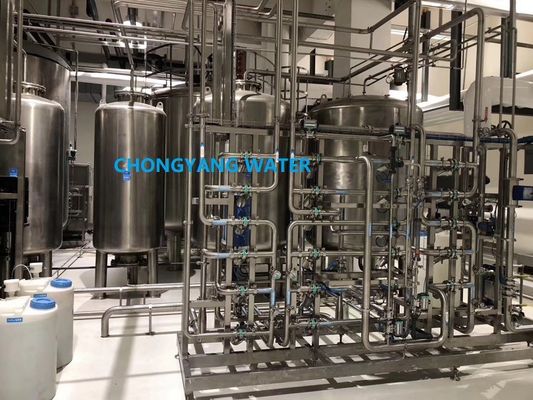 Sistema de tratamiento de aguas del acero inoxidable 304 316 del sistema de agua de EDI WFI Pharma en industria farmacéutica