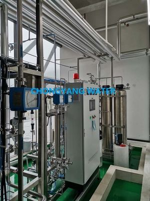 Ss304 316 sistemas médicos de la purificación del agua con el tratamiento de aguas ultravioleta del módulo de Edi del sistema del RO
