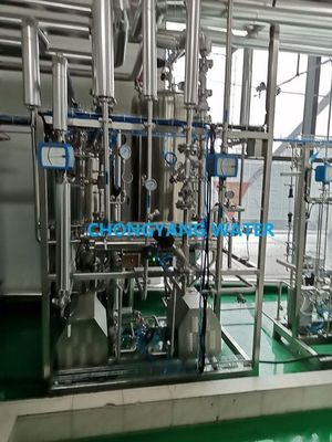Ss304 316 sistemas médicos de la purificación del agua con el tratamiento de aguas ultravioleta del módulo de Edi del sistema del RO