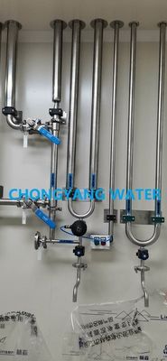 Pure esteriliza el proceso farmacéutico del tratamiento de aguas del doble RO del sistema de agua de Pharma