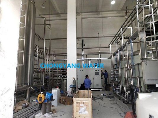 Sistema de purificación de agua ultrapura Edi Proceso de tratamiento de agua en farmacéutica CE