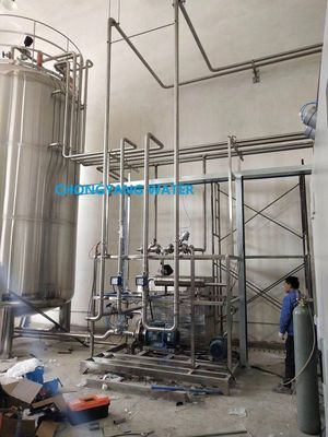 Sistema de purificación de agua ultrapura Edi Proceso de tratamiento de agua en farmacéutica CE