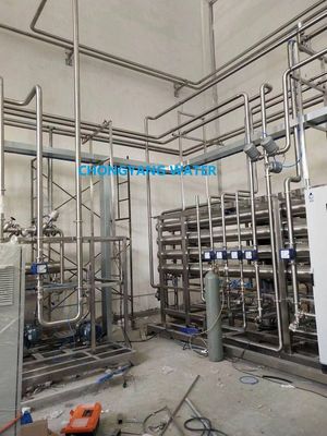 Sistema de purificación de agua ultrapura Edi Proceso de tratamiento de agua en farmacéutica CE