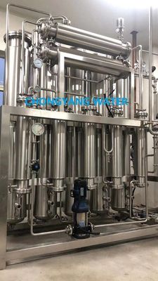 Equipo de la destilación del agua de la máquina del agua destilada de Pharma para el agua para la inyección