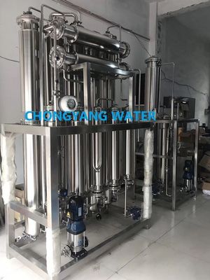 Unidad multi de la destilación del agua de los alambiques de la destilación de la columna del ISO GMP para la inyección del agua