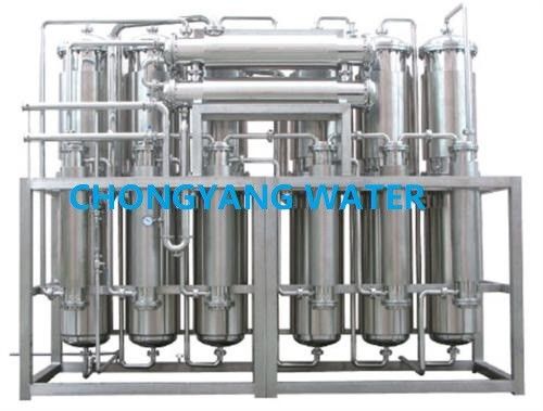 Destilador de agua de laboratorio de máquina de destilador de agua de tres efectos para experimentos