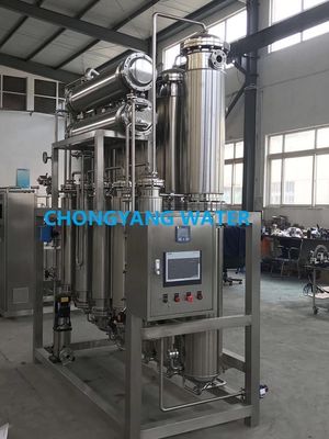 Destilador de agua de acero inoxidable para inyección máquina de agua destilada