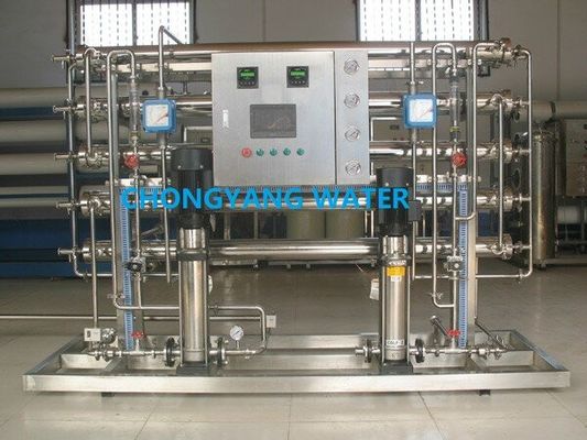 Gran planta de purificación de agua mineral para alimentos y bebidas