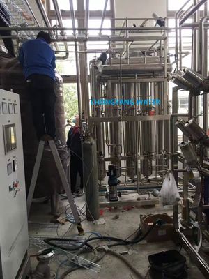 Diálisis farmacéutica de la máquina del Ro del equipo WFI del agua destilada del efecto multi