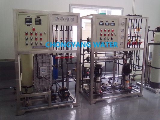 Planta de tratamiento de agua de doble etapa para máquinas de precisión CE ISO