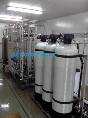 UPVC planta de purificación de agua comercial Ro planta en la industria electrónica