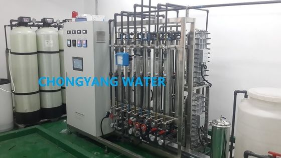 UPVC planta de purificación de agua comercial Ro planta en la industria electrónica