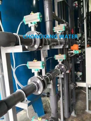 Máquina durable del agua de la ósmosis reversa de UPVC de la planta industrial del RO del ISO CE