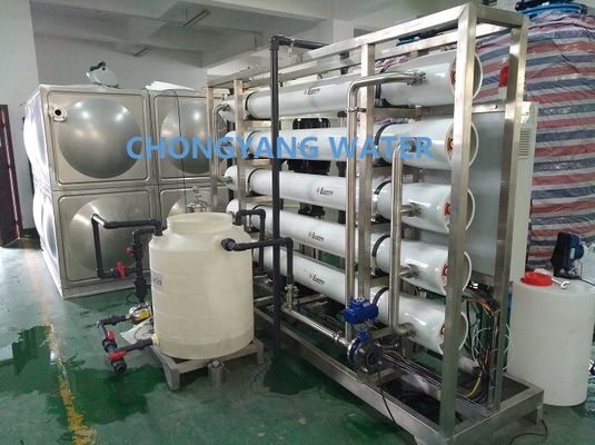 Máquina durable del agua de la ósmosis reversa de UPVC de la planta industrial del RO del ISO CE