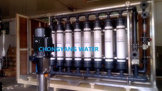 Equipo de ultrafiltración UPVC Ultrafiltración Tratamiento del agua en la leche