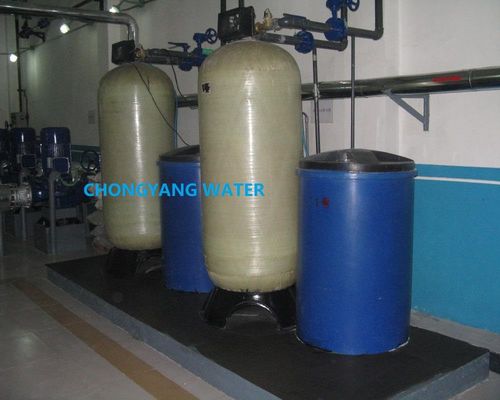 Función de ablandamiento ISO personalizada de la planta de tratamiento de agua de alimentación de caldera de FRP