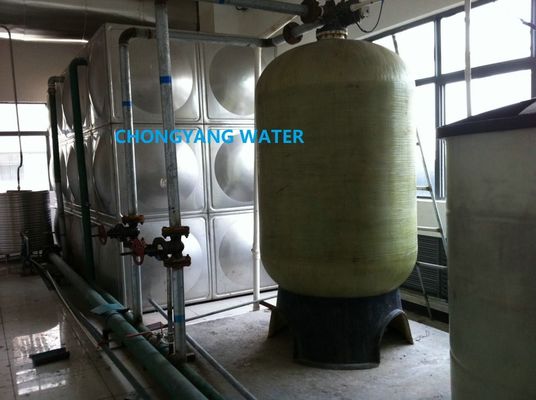 Sistema de tratamiento de agua de alimentación de calderas de acero al carbono con bomba CNP Grundfos