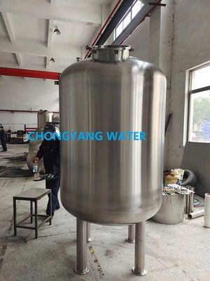 Tanque de almacenamiento de agua purificada Tanque de filtro de agua ultrapura desionizada