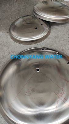 Reactor químico con tanque de agua redondo portátil
