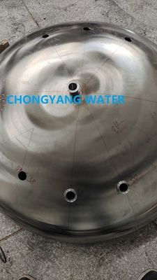 Reactor químico con tanque de agua redondo portátil