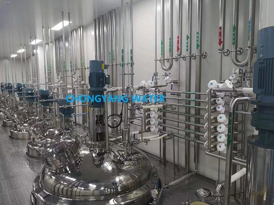 Cip automático completo del sistema del CIP en resbalón de la industria alimentaria con el sensor