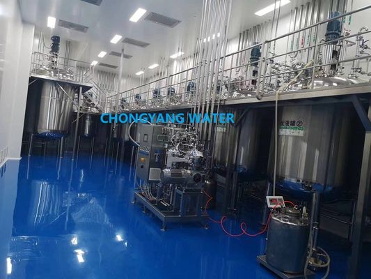 Equipo de limpieza en el lugar para la industria farmacéutica de alimentos y bebidas