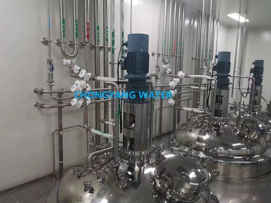 Sistema CIP automático de limpieza en el lugar Sistema para procesamiento de alimentos SS316 SS304