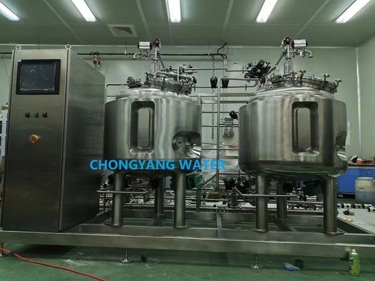 Sistema CIP automático de limpieza en el lugar Sistema para procesamiento de alimentos SS316 SS304