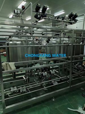 Sistema CIP automático de limpieza en el lugar Sistema para procesamiento de alimentos SS316 SS304