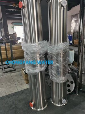8040 4040 recipientes a presión de los SS de la vivienda de la membrana del RO del acero inoxidable para la planta de agua del RO