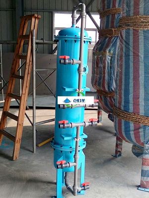 Agua ultrapura Filtro de acero inoxidable carcasa de filtro de cama mixta Superficie pulida