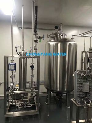 Lazo de agua purificada farmacéutica del sistema de distribución de agua purificada lazo de SS304L SS316L