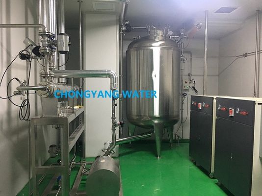 Sistema de distribución de agua purificada de circuito semiautomático de retorno de agua