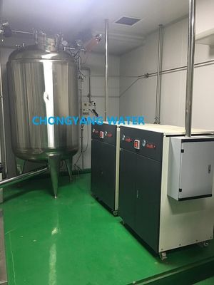 Sistema de distribución de agua purificada de circuito semiautomático de retorno de agua