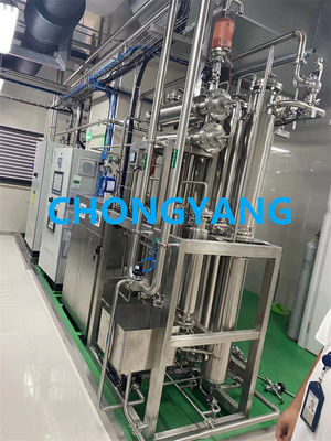 Planta de destilación purificada de varias columnas para agua de inyección en la industria farmacéutica