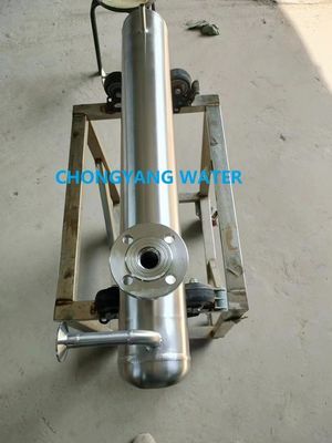 Intercambiador de calor farmacéutico de clase sanitaria con tipo de montaje vertical