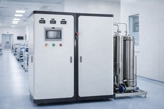 Tecnología médica de la filtración de agua de los sistemas de la purificación del agua del RO EDI para 100LPH médico